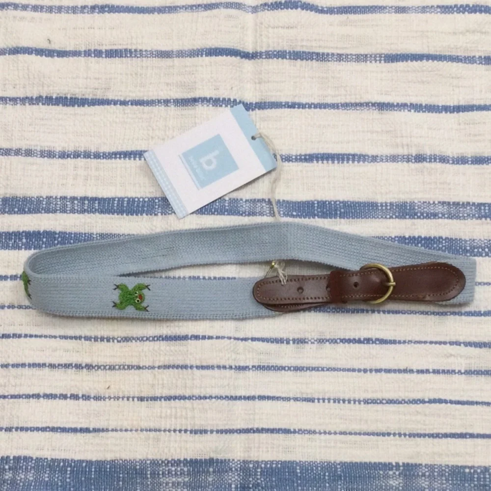 NWT BELLA BLISS Frog crochet belt